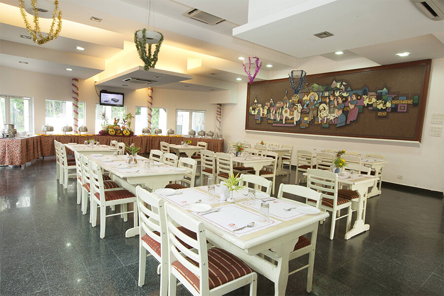 Restaurant in ECR Samudra Shelter Beach Resort ChennaiShelter Beach