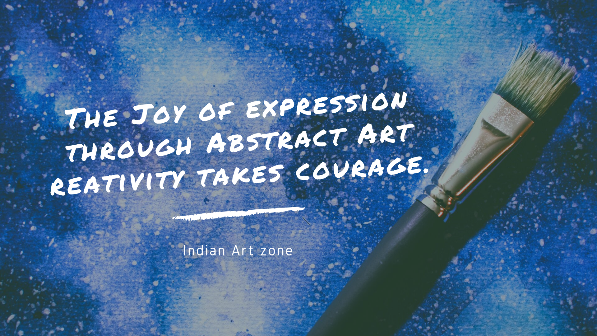 The Joy of expression through Abstract Art